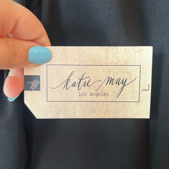 NWT Katie May Glisten Dress in Black - Picture 7 of 11